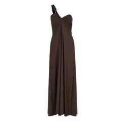 FIORY - VESTIDO LARGO LIGTH CAFE 3365