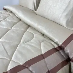 KARYTEX - Plumón Jacquard 200 g Color Piel Suave y Cálido