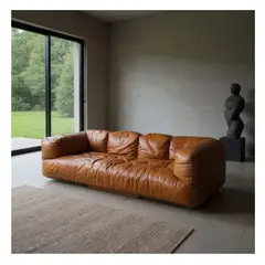 22 GRADOS DECORACION - Sofá Torres 280cm x 110cm En Cuero
