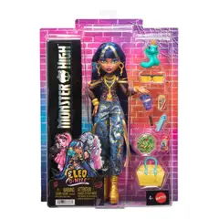 MATTEL - Cleo De Nile De Monster High Con Su Mascota Hissette