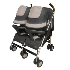 EBABY - Coche paseador gemelar DANTERO EB1264-2 BEIGE