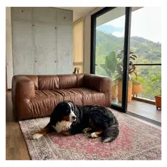 22 GRADOS DECORACION - Sofá Torres 200Cm X 110Cm en Cuero