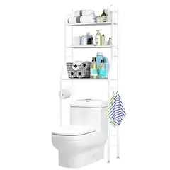 AMERICAN GENERICS - Organizador Sobre Inodoro de 3 Niveles