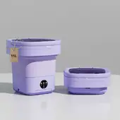 CHINA GLAZE - Lavadora Portatil, Mini Lavadora Plegable