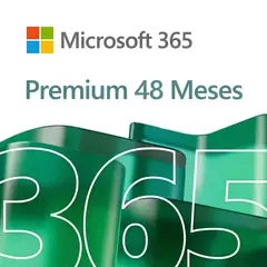 MICROSOFT - Office 365 Premium 48 Meses - 5 Usuarios 6TB OneDrive Copilot Cuenta Administrativa