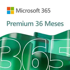 MICROSOFT - Office 365 Premium 36 Meses - 5 Usuarios 6TB OneDrive Copilot Cuenta Administrativa