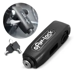 GENERICO - Candado Moto CAPS LOCK Seguridad Alarma Manillar Freno