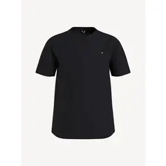 TOMMY HILFIGER - Camiseta negra Para Niño de cuello v