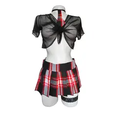 PROVOCAME - Disfraz femenino colegiala mujer talla unica Lenceria Erotica