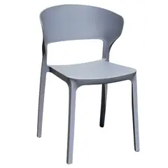 GENERICO - Silla Multifuncional Para Comedor y Sala Diseño Curvo, Apilable, Sin Brazos, Alta Calidad