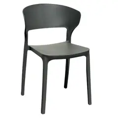 GENERICO - Silla Multifuncional Para Comedor y Sala Diseño Curvo, Apilable, Sin Brazos, Alta Calidad