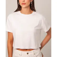 BASICAL - Camiseta Crop Corazon Abierto Atras