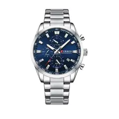 CURREN - Reloj 8445 Cronógrafo Para Hombre Elegante En Acero