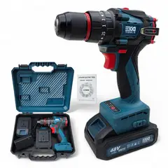 PROTOOL - Taladro Percutor Atornillador Inalámbrico 10mm Eko Brushless