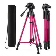 TECH - Tripode Celular Camara Acora Portatil Profesional 140cm 360°