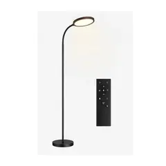 GENERICO - Lámpara LED de 1.8 mts Luz Blanca, Cálida y Fría con Control Remoto