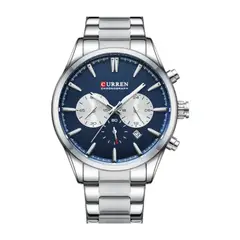 CURREN - Reloj 8446 Cronógrafo Para Hombre Elegante En Acero