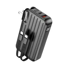 MOVISUN - Power Bank R10 Plug 10000 mAh Carga Turbo 3 en 1