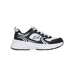 SKECHERS - Tenis Kids Retro-Graph - Negro