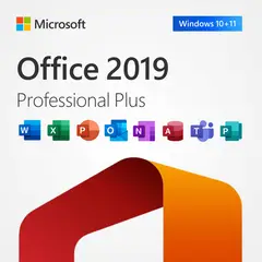 MICROSOFT - Office 2019 Professional Plus - KEY Retail Vitalicia 1 PC Windows Original