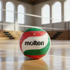 MOLTEN - Balón De Voleibol V5m1500 Cosido A Maquina #5 Suave