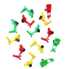 GENERICO - Figura Maqueta COCHE CARRUSEL LMDD-695 De 3x2cm Por 100 Und
