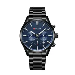 CURREN - Reloj 8446 Cronógrafo Para Hombre Elegante En Acero