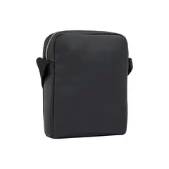 CALVIN KLEIN - Bolso negro reporter con insignia