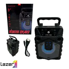 GENERICO - Parlante Kts-1369 Recargable Con Radio Fm Y Usb