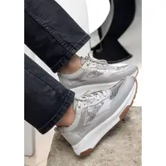EVEGONZ - Tenis Naara en Cuero Zapato de Mujer Moda Cuero