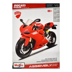 MAISTO - Moto de Coleccion Ducat 1199 paniga a escala 112 linea de ensamble
