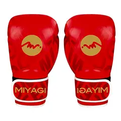 MIYAGI - Guante de Boxeo MX173-ROJ-12
