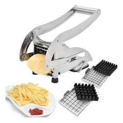 GENERICO - Cortador De Papas Fritas Acero Inoxidable Picador Verduras