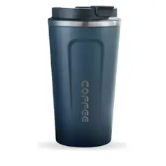 INNOVA - Vaso Termo Inteligente 510ml Acero Inoxidable Pantalla Led Táctil Azul