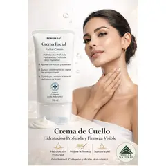 GENERICO - Crema Reafirmante Cuello Escote Hidratante Antiedad Colágeno Reducción Flacidez