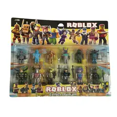GENERICO - Muñecos Set Blíster Juguetes roblox x12 personajes