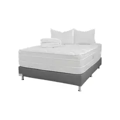 COLCHONES JUBILO - Combo Plus Doble Pillow Queen 160 X 190