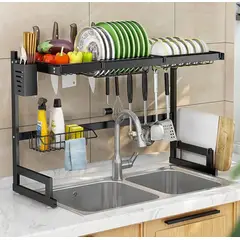 GENERICO - Escurridor De Platos Metálico 65cm