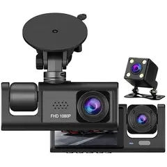 ONE PIXEL - Camara De Vision Interior Y Trasera Con Lente De Vision Nocturna 1080P