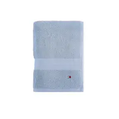 TOMMY HILFIGER - Toalla de baño celeste con logo