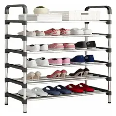CHINA GLAZE - Zapatero 6 Estantes Plástico Moderno 18 Pares