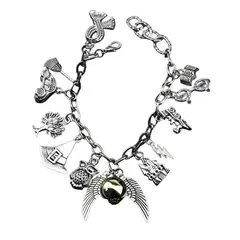 GENERICO - Pulsera Pandora con dijes historia harry Potter