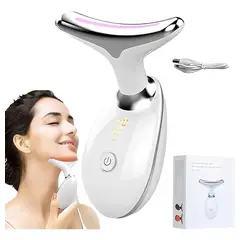 GENERICO - Masajeador Facial Eléctrico Reafirmante 3 En 1 Antiedad