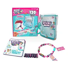 GENERICO - STICKI ROLLS SET 1 BRAZALETE + LIBRO DE COLECCIÓN