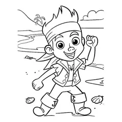 GENERICO - LIBRO PARA COLOREAR COLOR WONDER JACK EL PIRATA