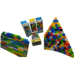 MAZUGI - Set de Bloques Didácticos para Armar Niños Creativos Multicolor