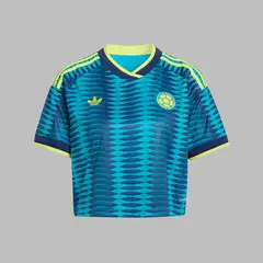ADIDAS - Camiseta Mujer Corta Visitante Selección Colombia 26 - Azul