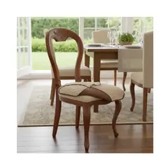 GENERICO - Forro Funda Protector Reversible De Silla De Comedor X 4 Unidades Color Café Oscuro Y Beige Claro
