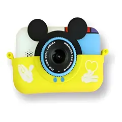 GENERICO - Cámara Digital Niños Juegos Con Estuche Mickey Recargable