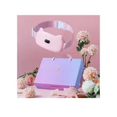 GENERICO - Cinturón Cólicos Termico Masajeador Almohadilla Calor Recargable